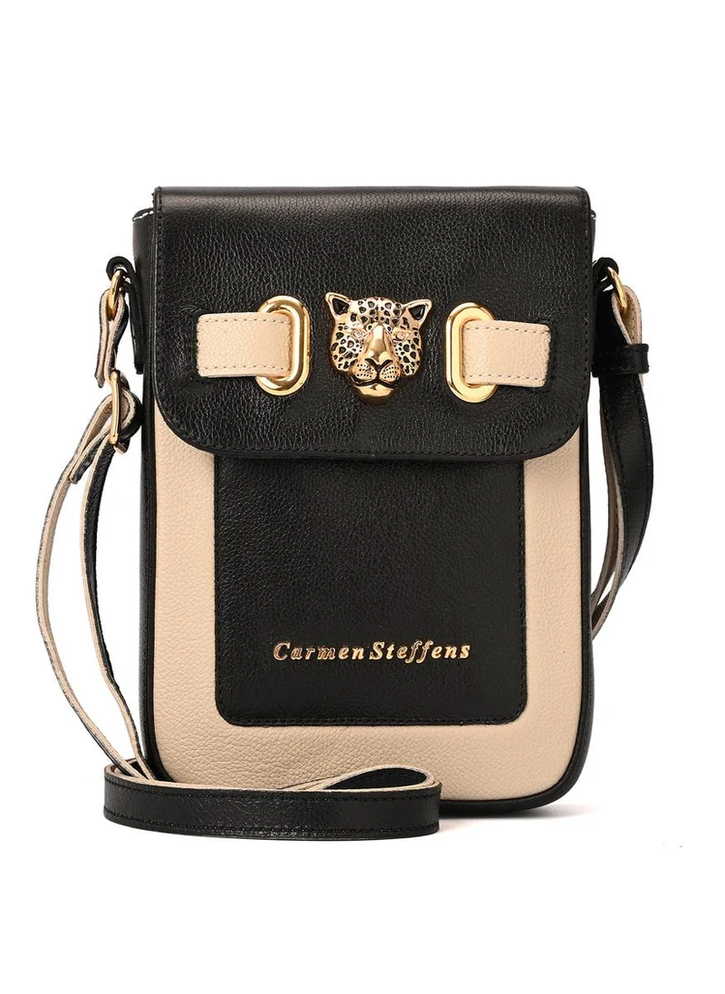 كارمن ستيفنز حقيبة كروس بودي ليوبارد أوف وايت